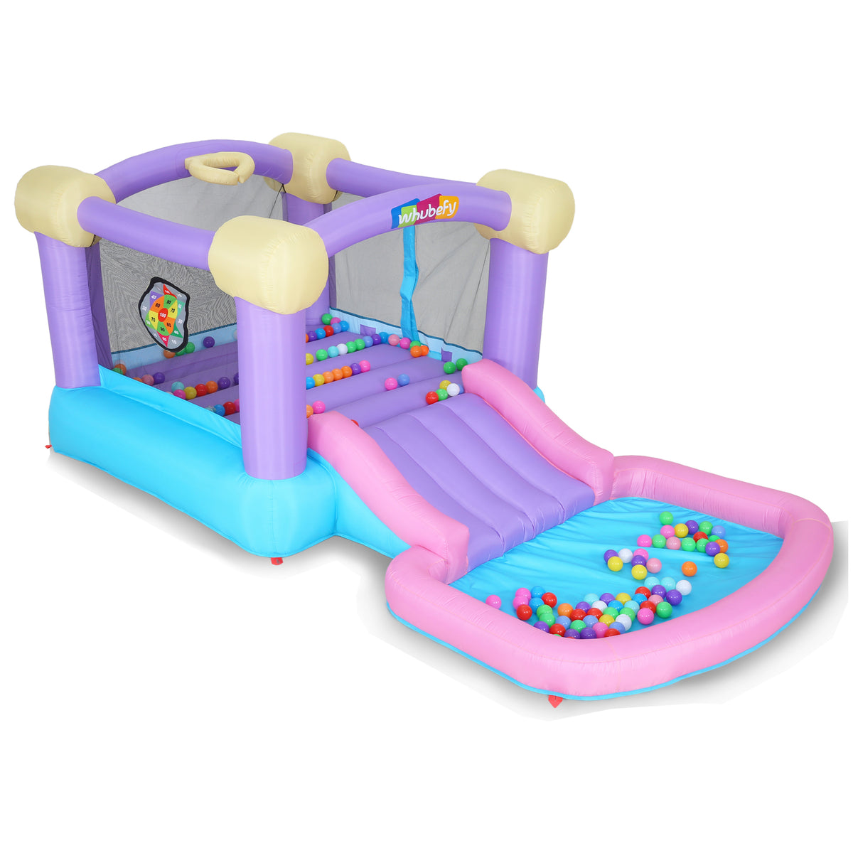 Whubefy Bounce House with Big Ball Pit