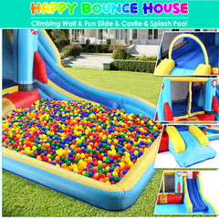 Whubefy Bounce House Water Slide