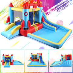 Whubefy Bounce House Water Slide